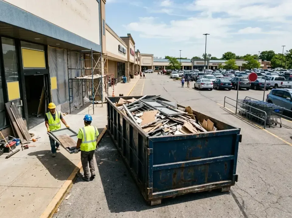 retail-store-renovation-debris-003 — frequently asked questions, Roll-off Dumpster Rentals in Indiana, PA